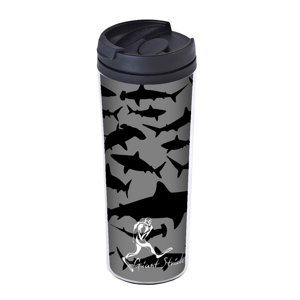 Shark Black Tumbler