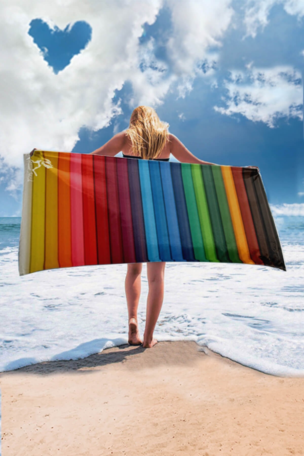 Tube Line Towel