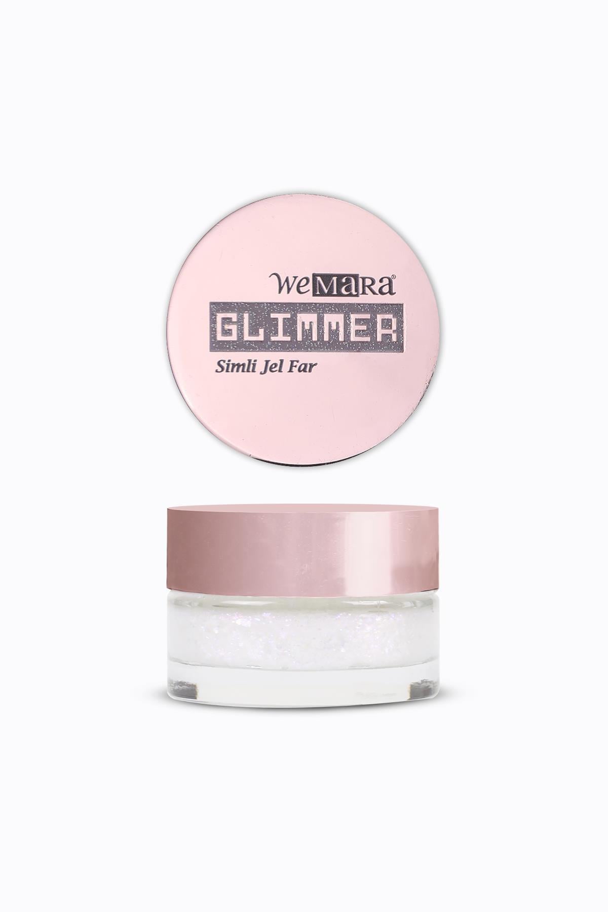 WEMARA GLIMMER SIMLI JEL FAR 003 WHITE VIOLET 6 ML