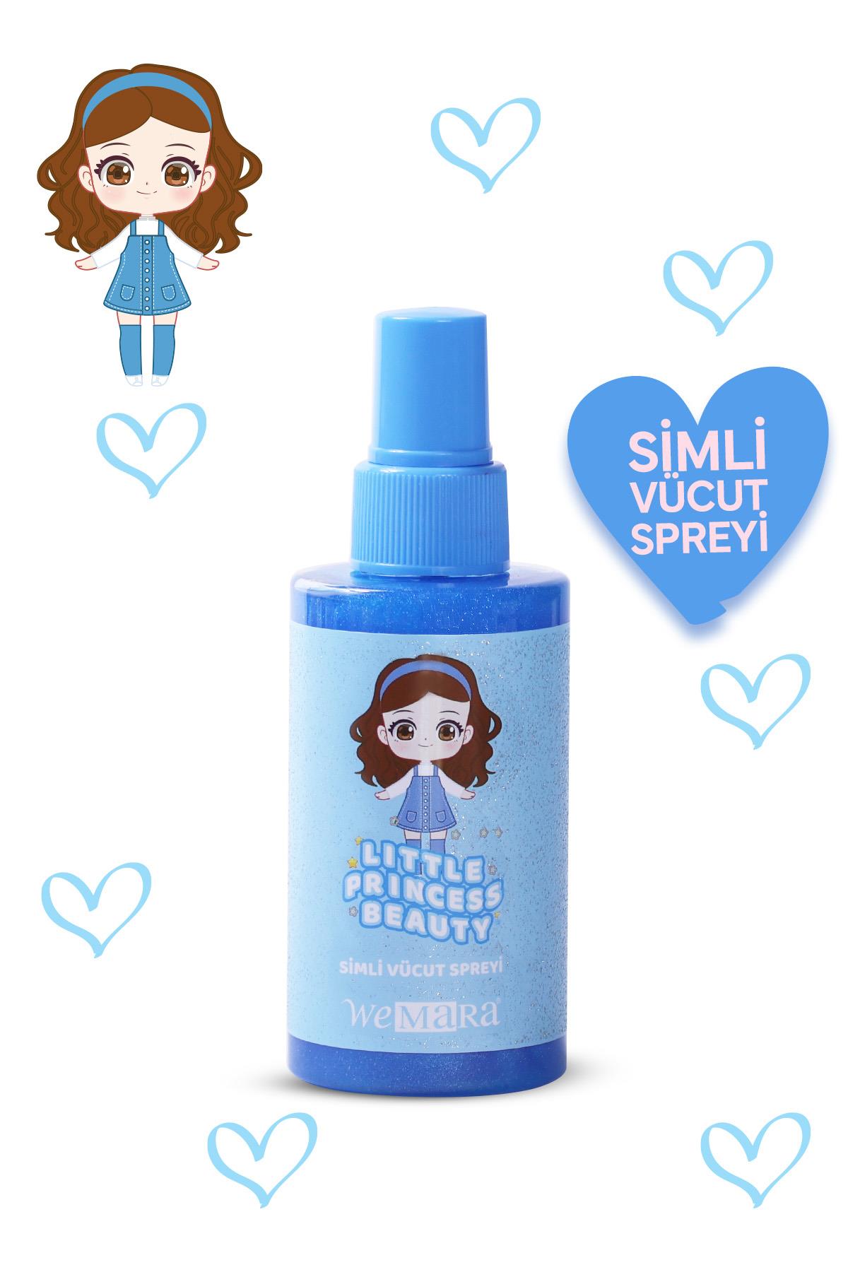 WEMARA LITTLE PRINCESS MAVI SHIMMER BODY MIST 125 ML  