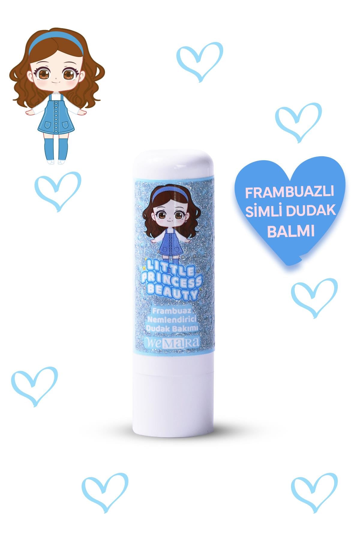 WEMARA LITTLE PRINCESS  LIP BALM MAVI 4,8 GR