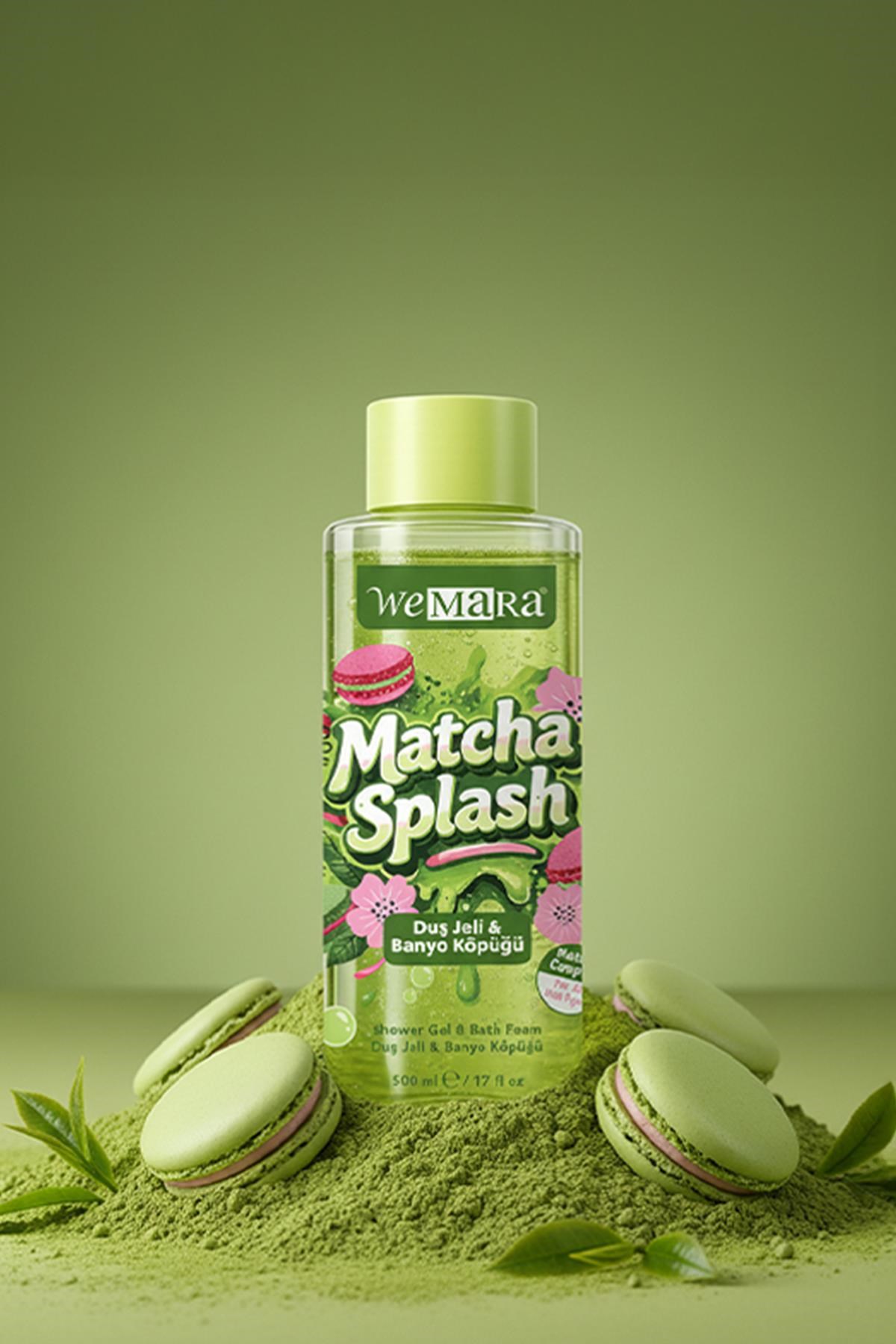 WEMARA MATCHA SPLASH DUS JELI BANYO KOPUGU 500 ML 