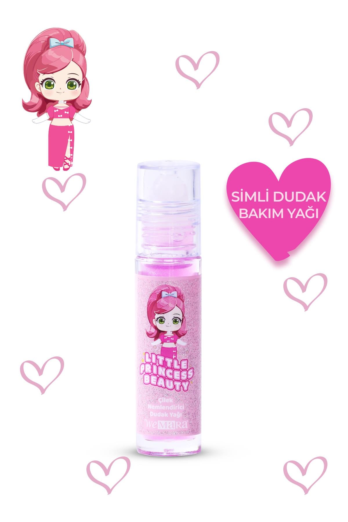 WEMARA LITTLE PRINCESS LIP OIL PEMBE 5,35 ML