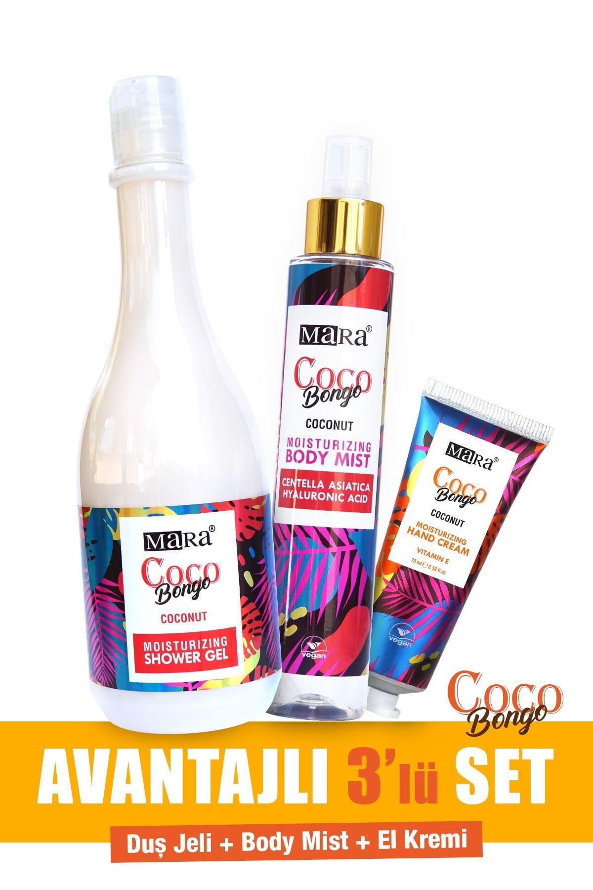 Mara Coco Bongo Hindistan Cevizi Avantajlı 3'lü Set