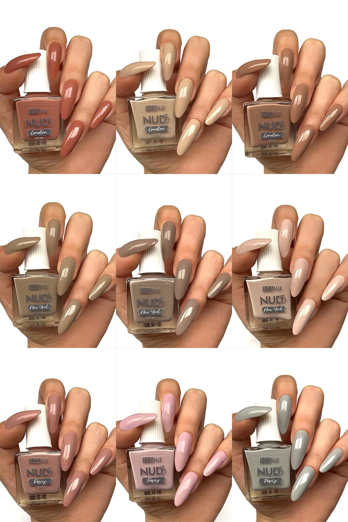 Mara Nude Oje Seti 9 adet