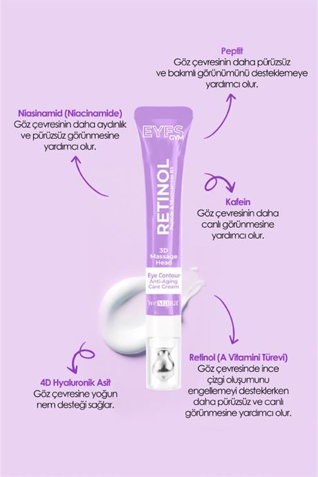 WEMARA RETINOL&ANTI-AGING (MOR) EYES GYM 18 ML