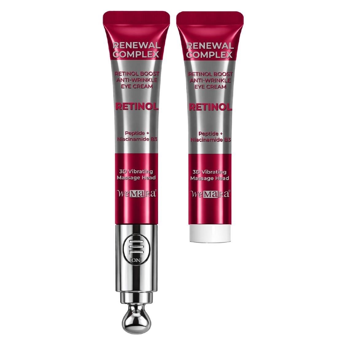 WEMARA TITRESIMLI RETINOL GOZ KREMI+REFIL 15ML+15ML