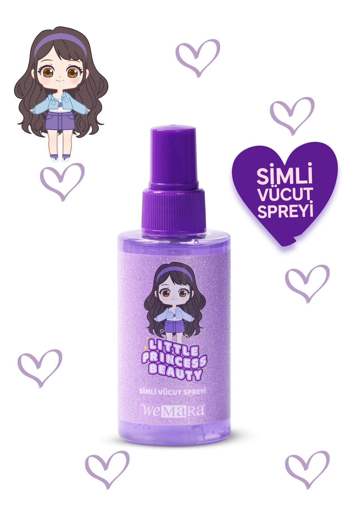 WEMARA LITTLE PRINCESS MOR SHIMMER BODY MIST 125 ML  