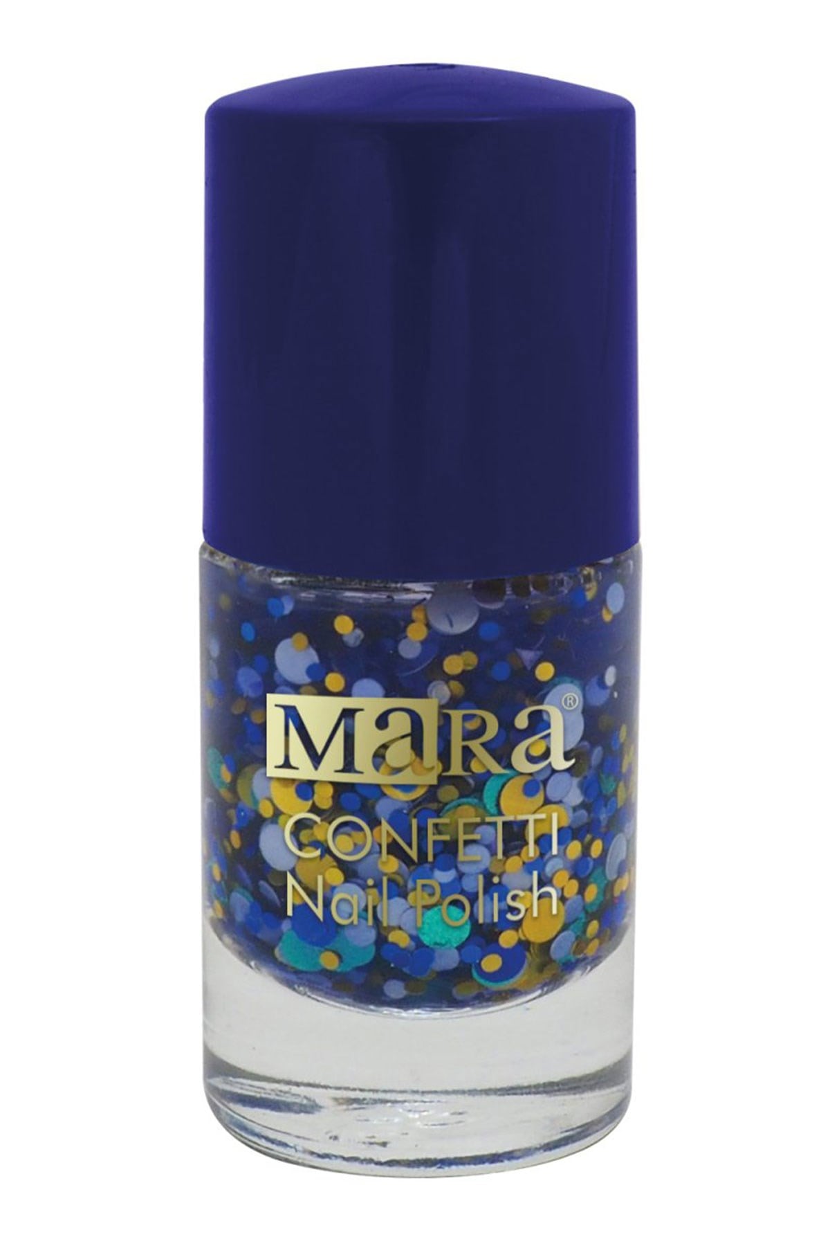 Mara Confetti Nail Polish-Blue Dream