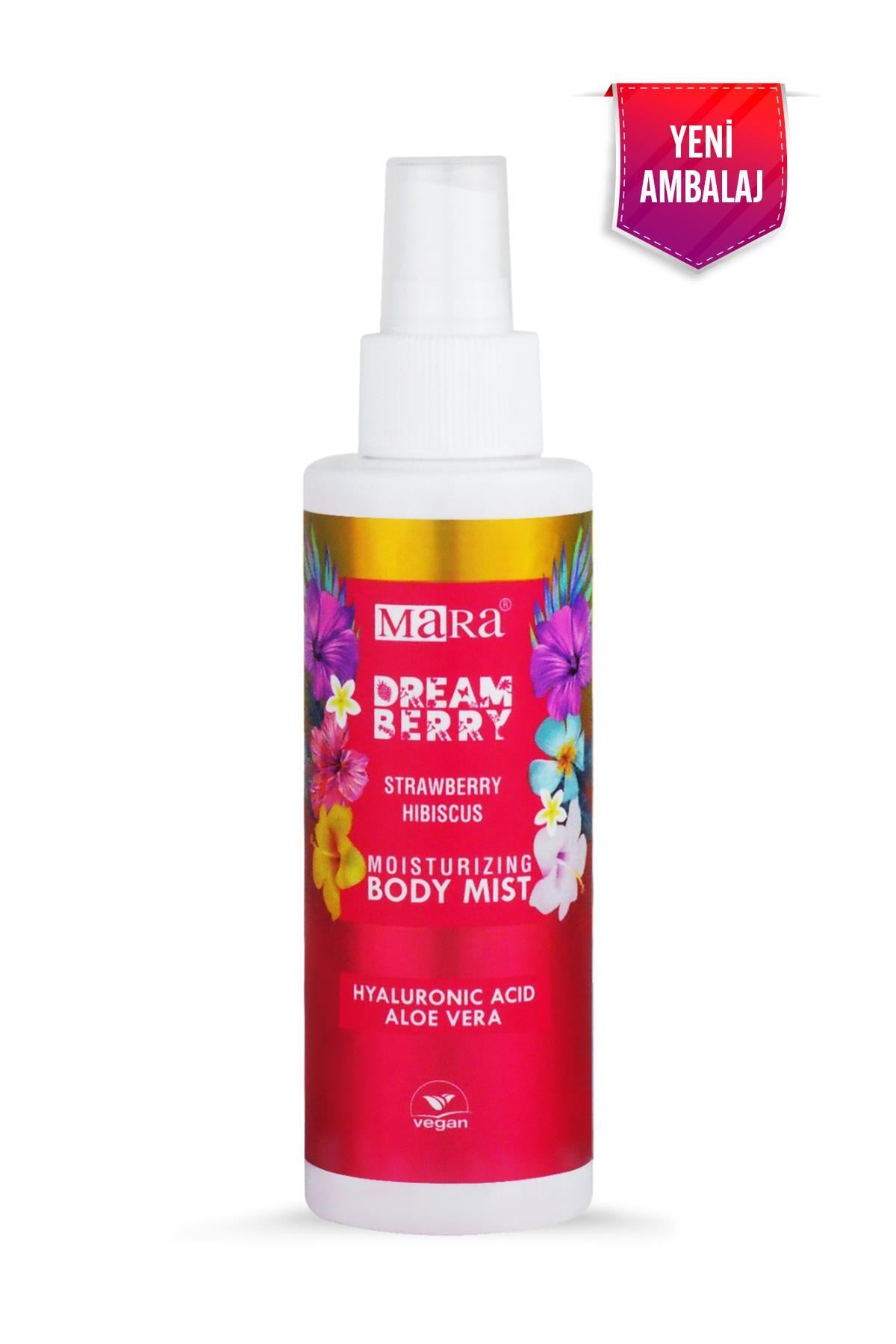 Mara Dreamberry Aloe Vera ve Hyalüronik Asit içeren Vücut Spreyi 150 ml