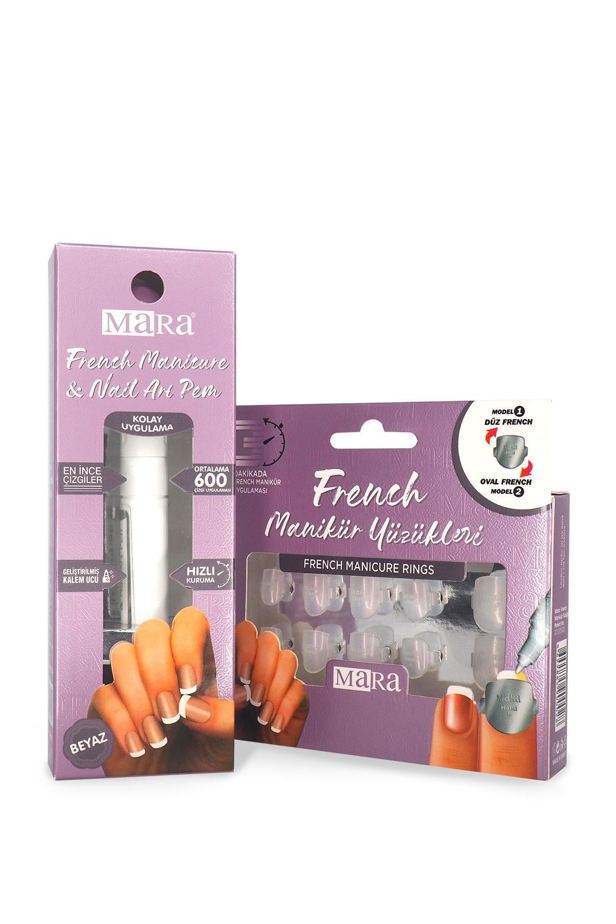Mara French Manikür Kalemi (Beyaz), French Manikür Yüzükleri