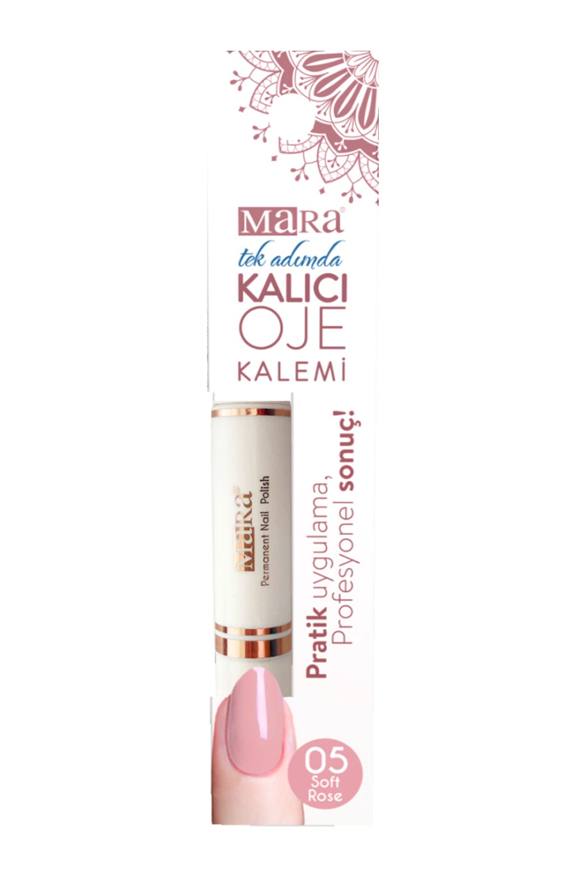 Mara Kalıcı Oje Kalemi 05 Soft Rose
