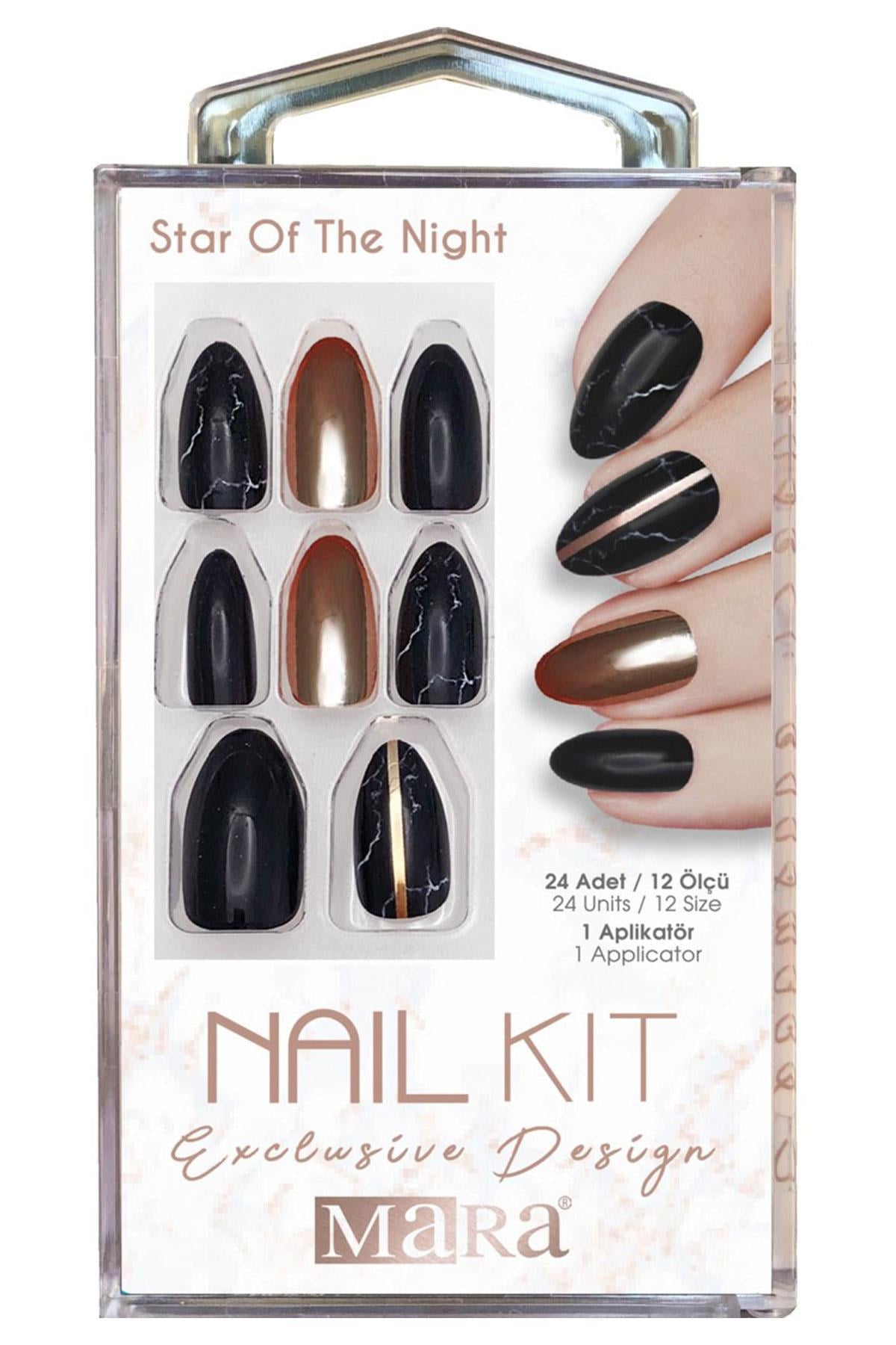 Mara Nail Kit Star Of The Night Takma Tırnak