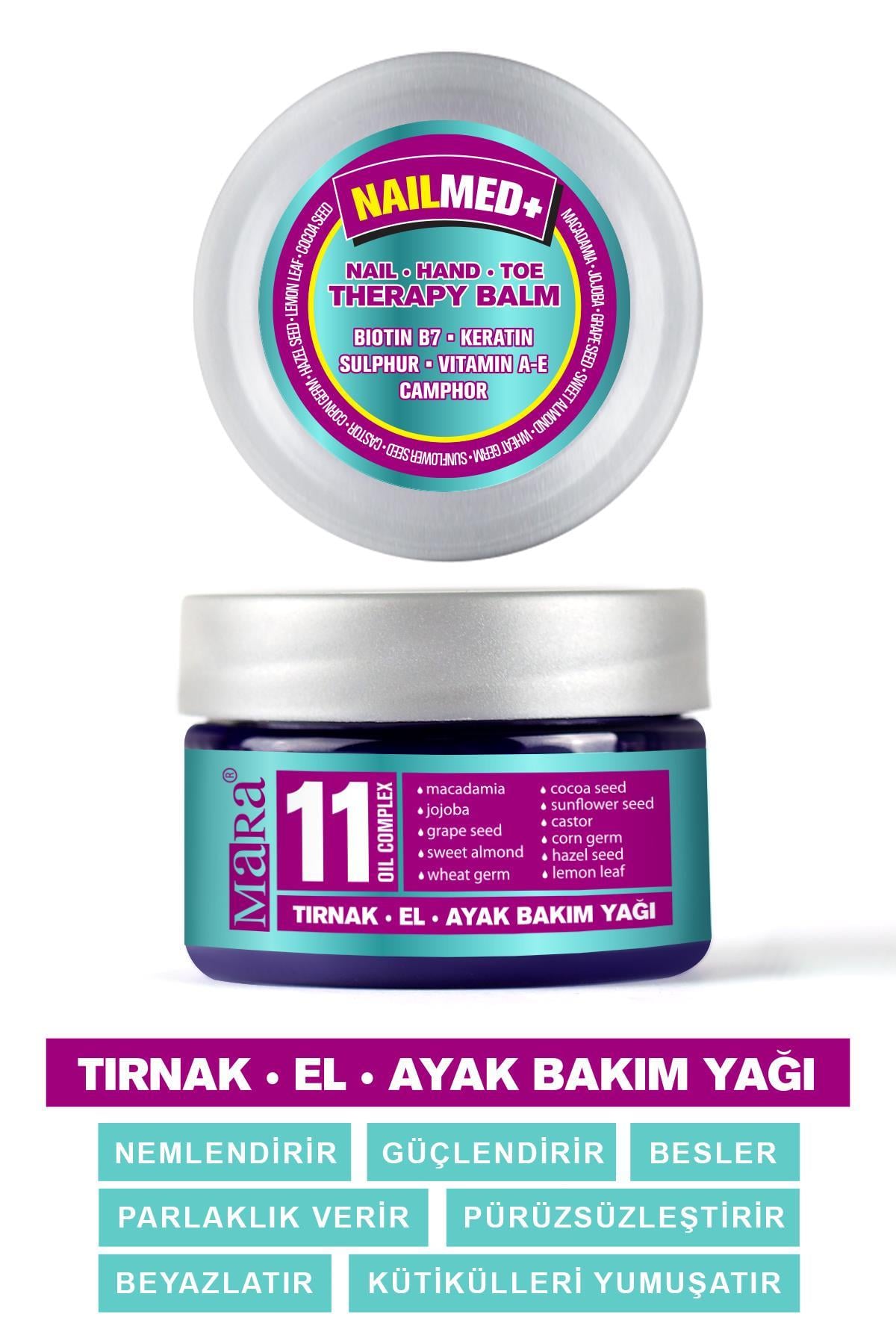 Mara NailMED+ 11 Yağ İçeren Tırnak El Ayak Bakım Yağı 40ml