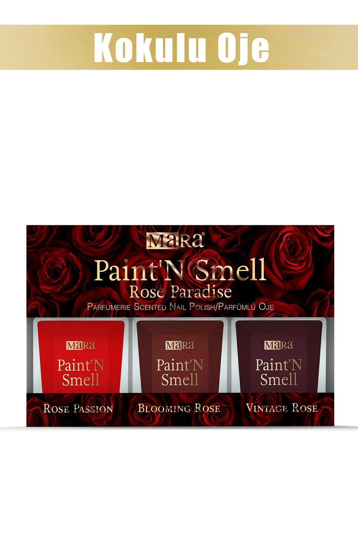 Mara Paint'N Smell Rose Paradise Kokulu Oje Seti
