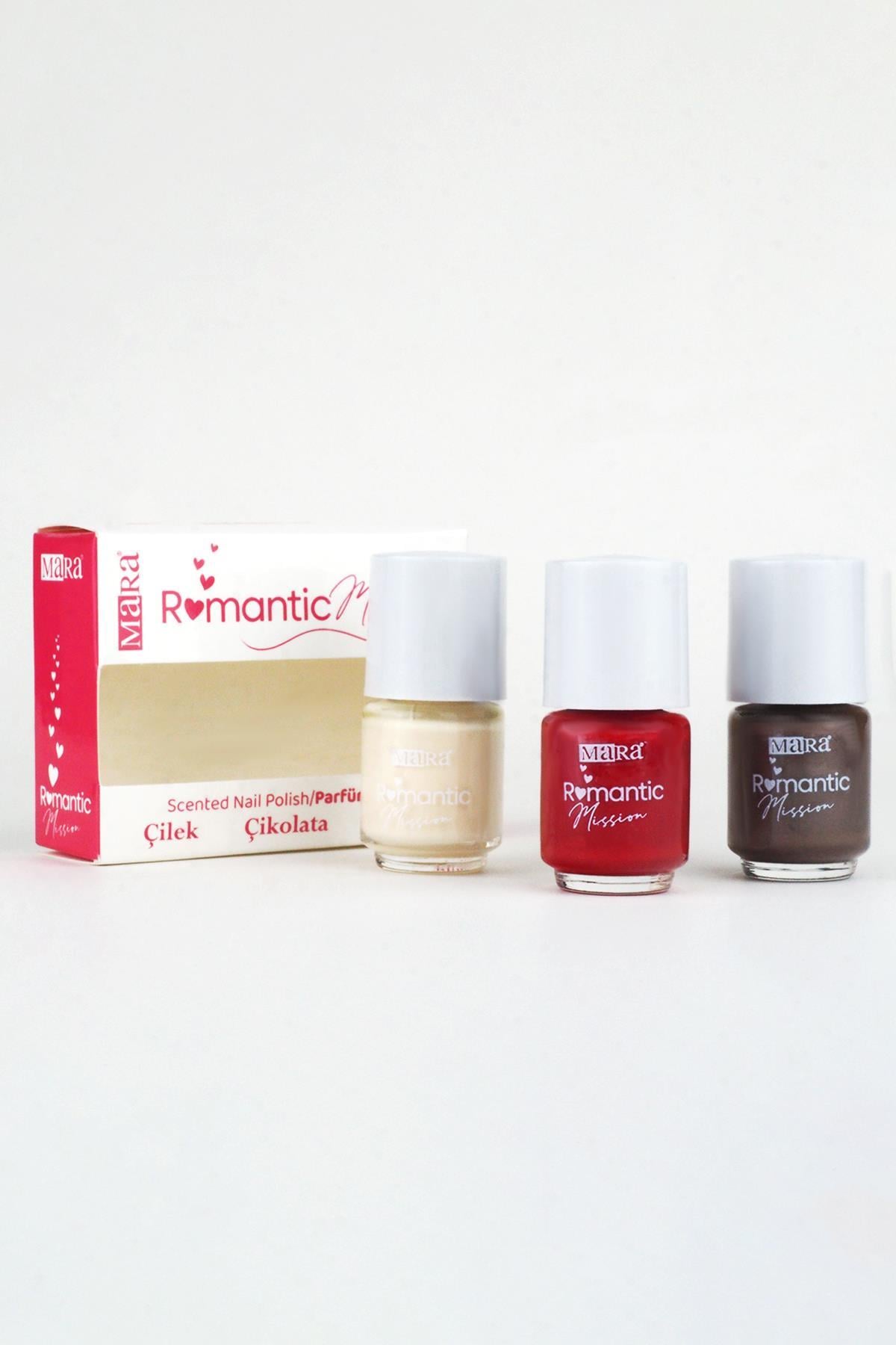 MARA ROMANTIC MISSION NAIL POLISH 3'LU