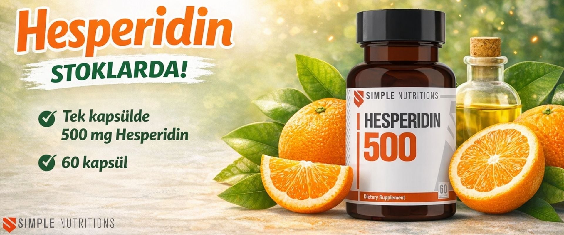 Hesperidine stoklarda