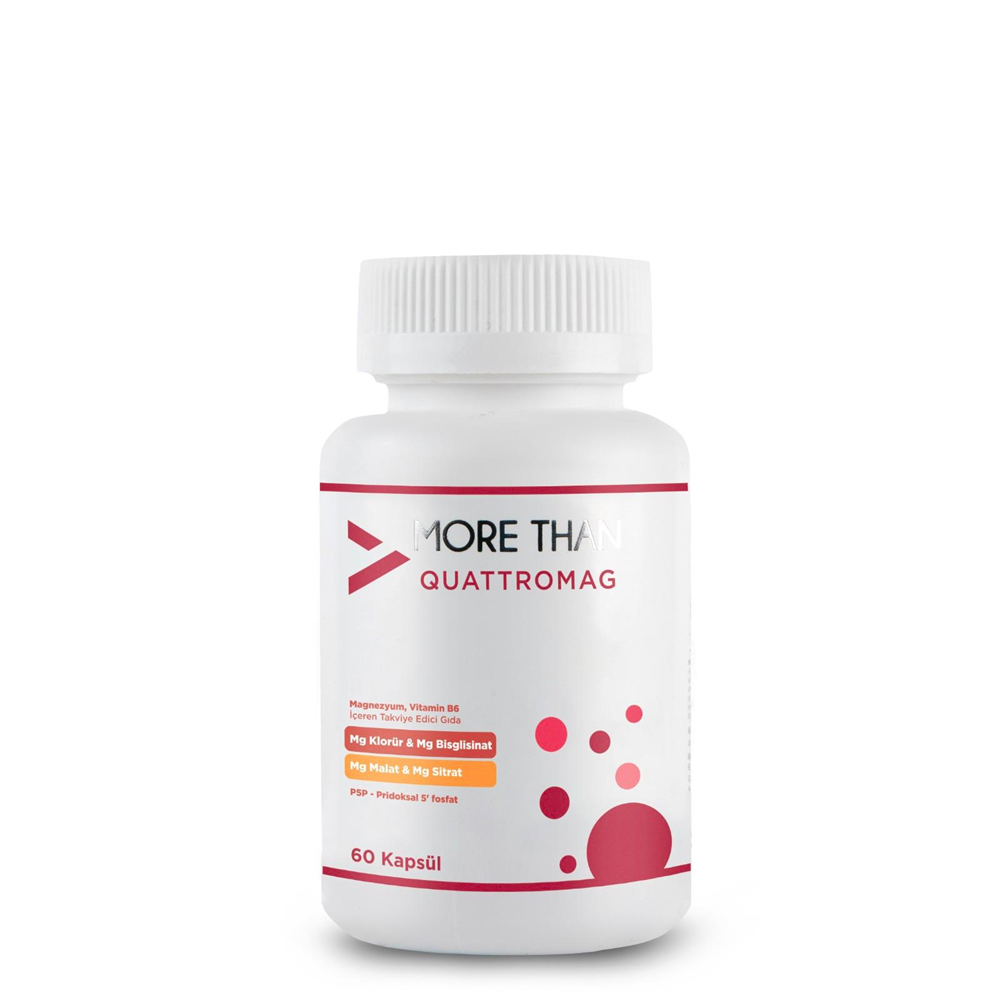 More Than Quattromag 60 Kapsül