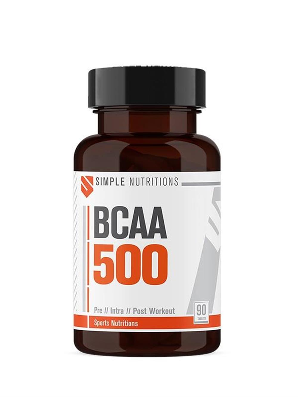 Simple Nutritions BCAA 500 mg 90 Tablet