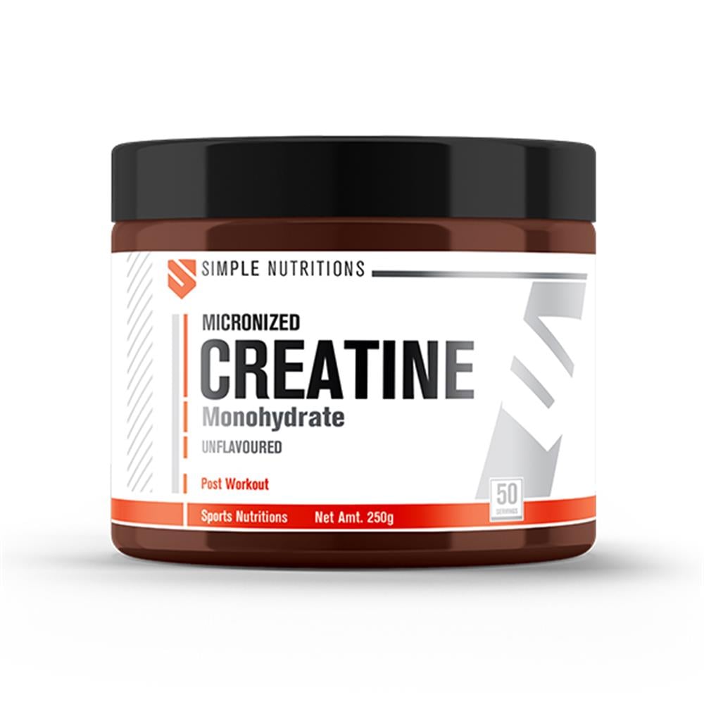 Simple Nutritions Creatine Unflavoured 250 gr (50 Servis)