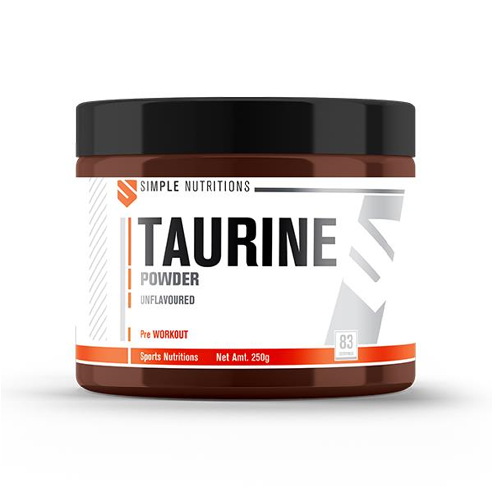Simple Nutritions Taurine Unflavoured - 250 gr (83 Servis)