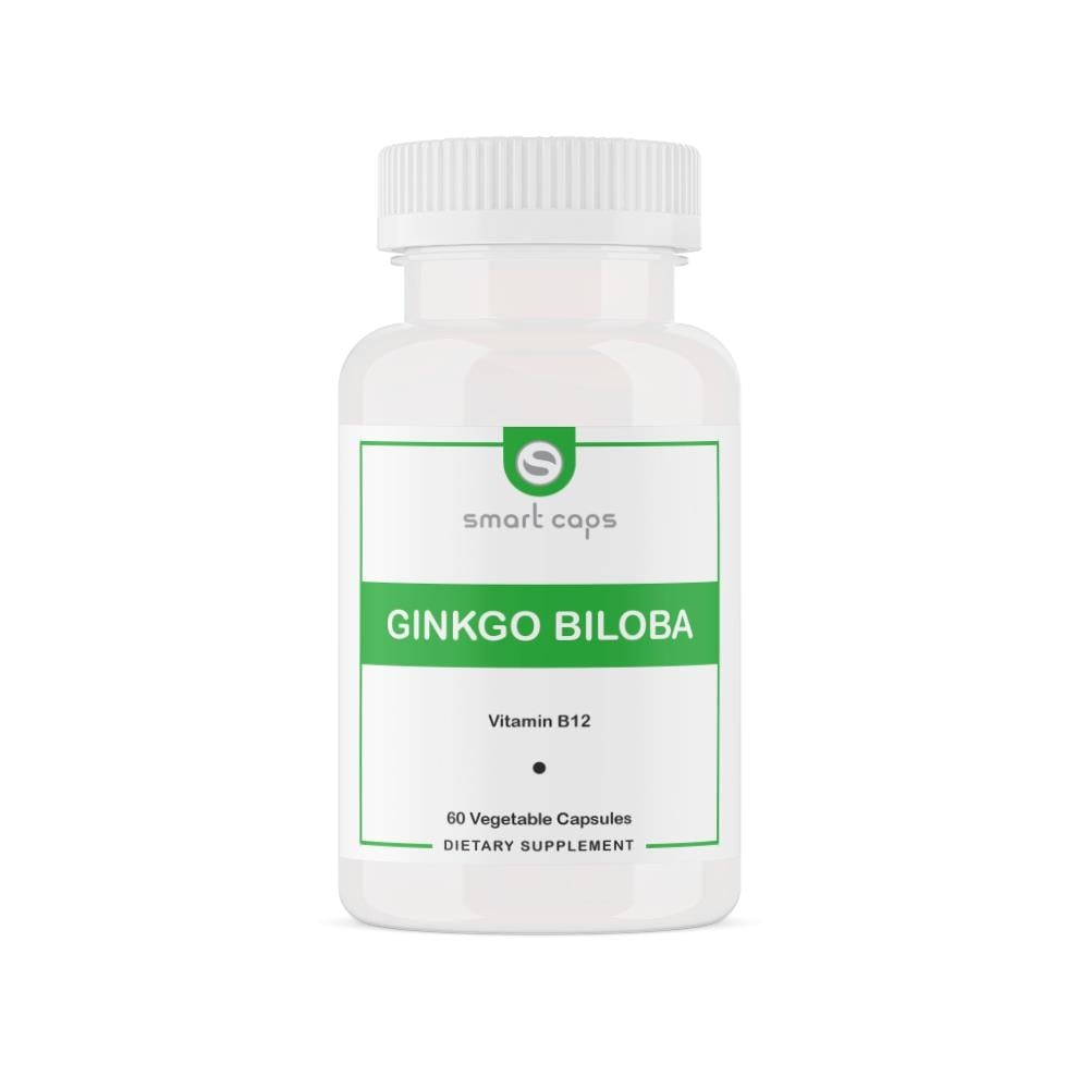 SmartCaps Ginkgo Biloba + Vitamin B12 60 Kapsül
