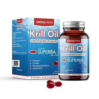 Greenfarma Krill Oil 500 mg 30 Softgel