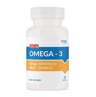 SmartCaps Omega3 & Koenzim Q10&Vitamin D3 30 Softgel