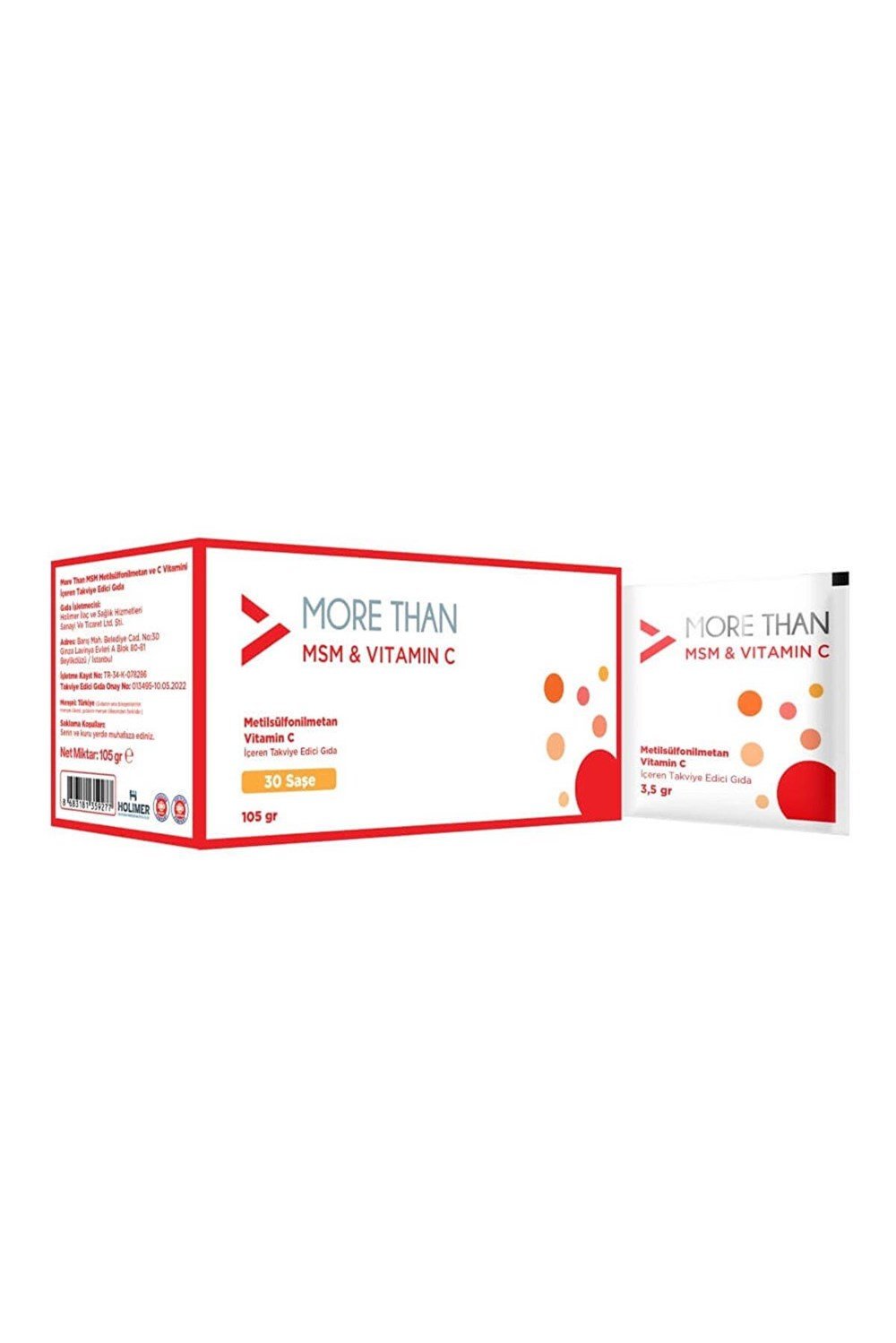 More Than MSM + Vitamin C 30 Saşe