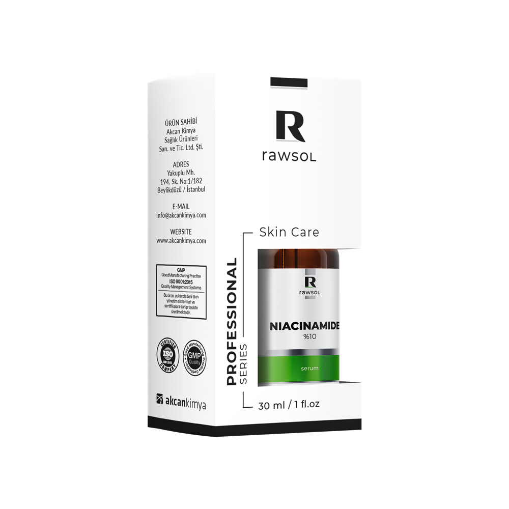 RawSol Niacinamide %10 Cilt Bakım Serumu 30 ml