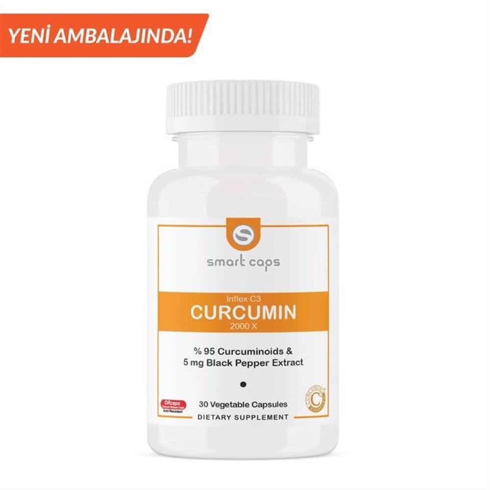 Smartcaps Inflex C3 Curcumin 30 Kapsül