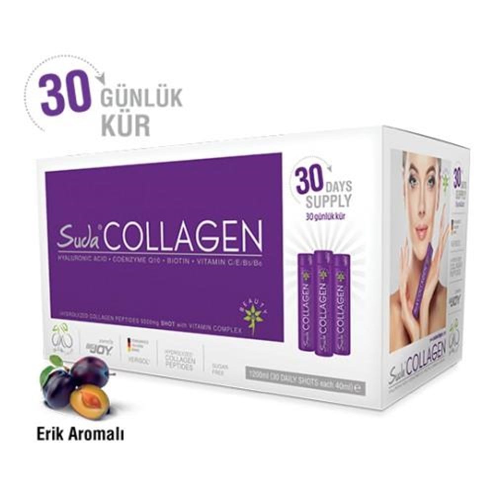 Suda Collagen Erik Aromalı 40 ml x 30 Shot