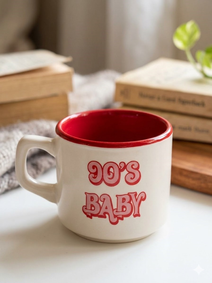 90Baby Beyaz Venüs Kupa - Hediyelik Kupa Fincan Mug