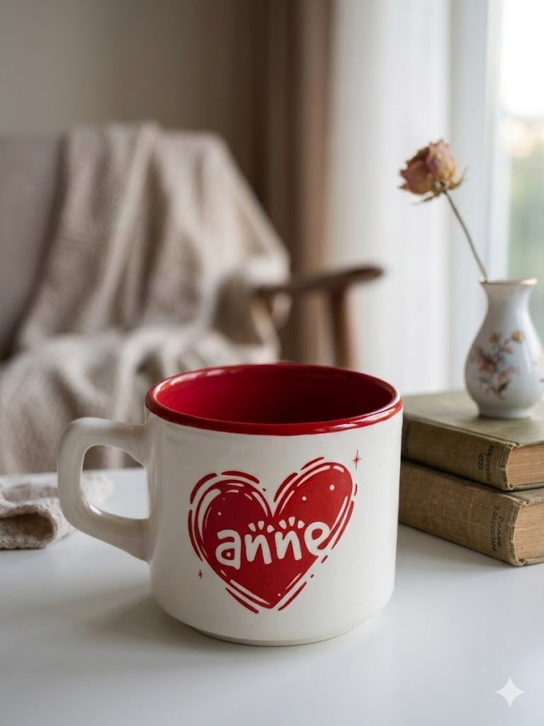 Anne Beyaz Venüs Kupa - Hediyelik Kupa Fincan Mug