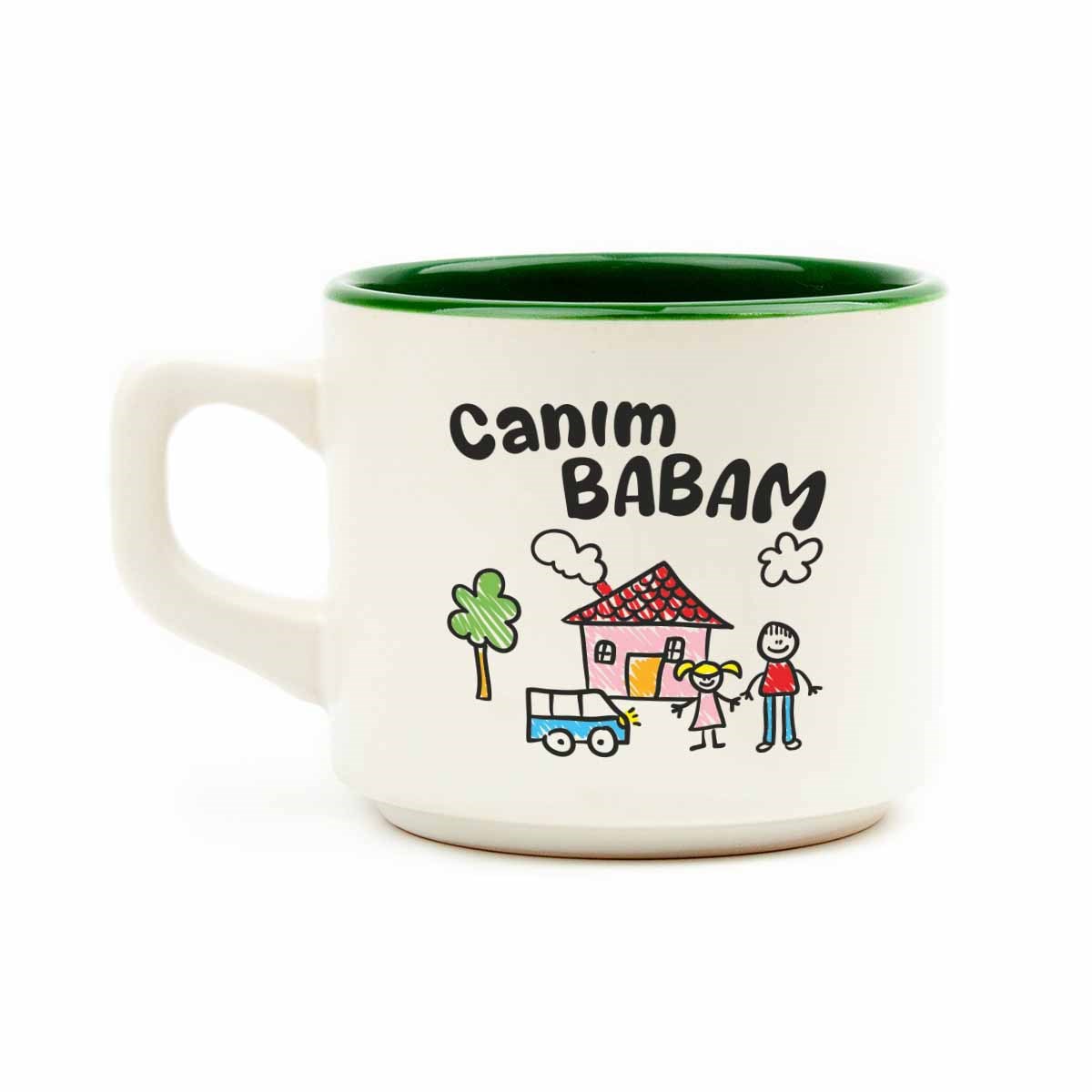 Canım Babam 02 Beyaz Venüs Kupa - Hediye Seramik Kupa