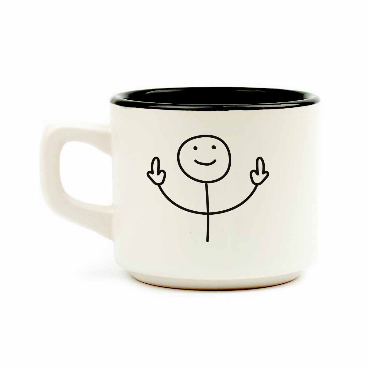 Çöp Adam Beyaz Venüs Kupa - Hediyelik Kupa Fincan Mug