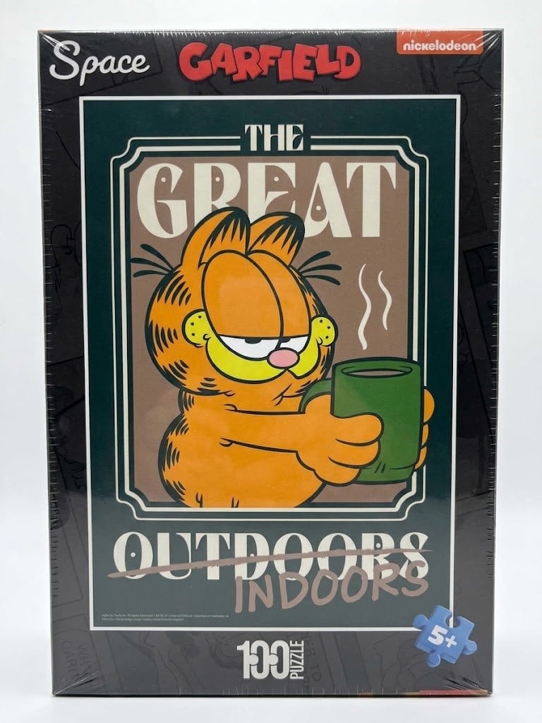 Garfield 100 Parça Puzzle – Koleksiyonluk Yapboz
