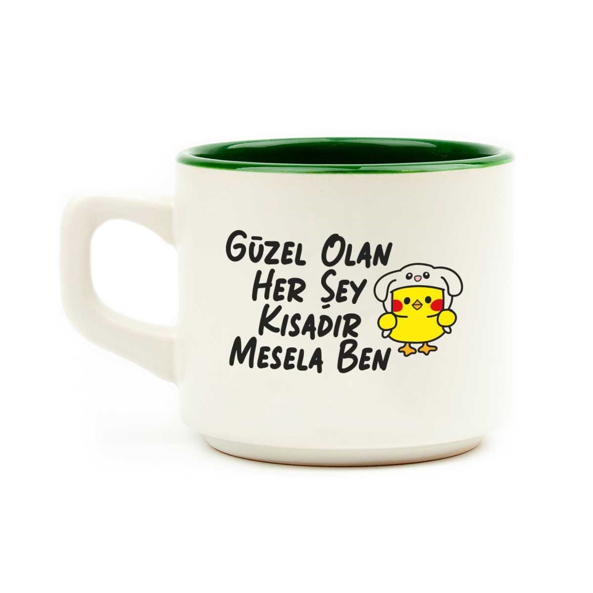 Güzel Olan Her Şey Kısadır, Mesela Ben! Beyaz Venüs Kupa - Hediyelik Kupa Fincan Mug