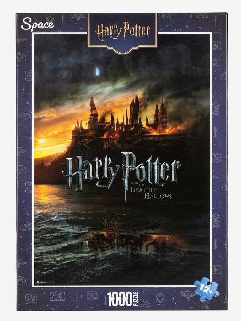 Harry Potter Hogwarts1000 Parça Puzzle – Koleksiyonluk Yapboz