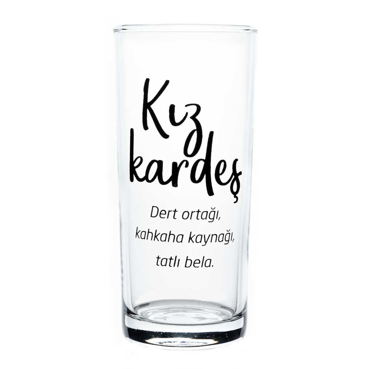 Kız Kardeş Tasarımlı Rakı Bardağı