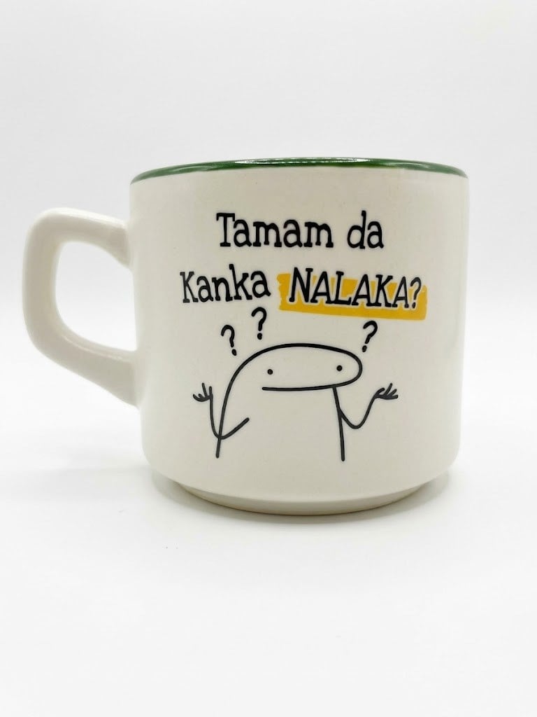NALAKA?  Beyaz Venüs Kupa -Hediyelik Kupa Fincan 