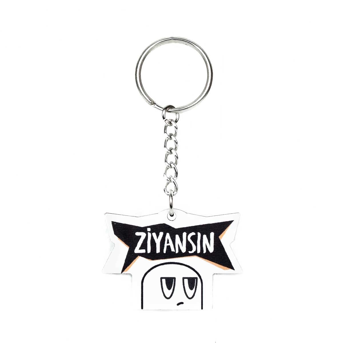 Ziyansın Ahşap Anahtarlık