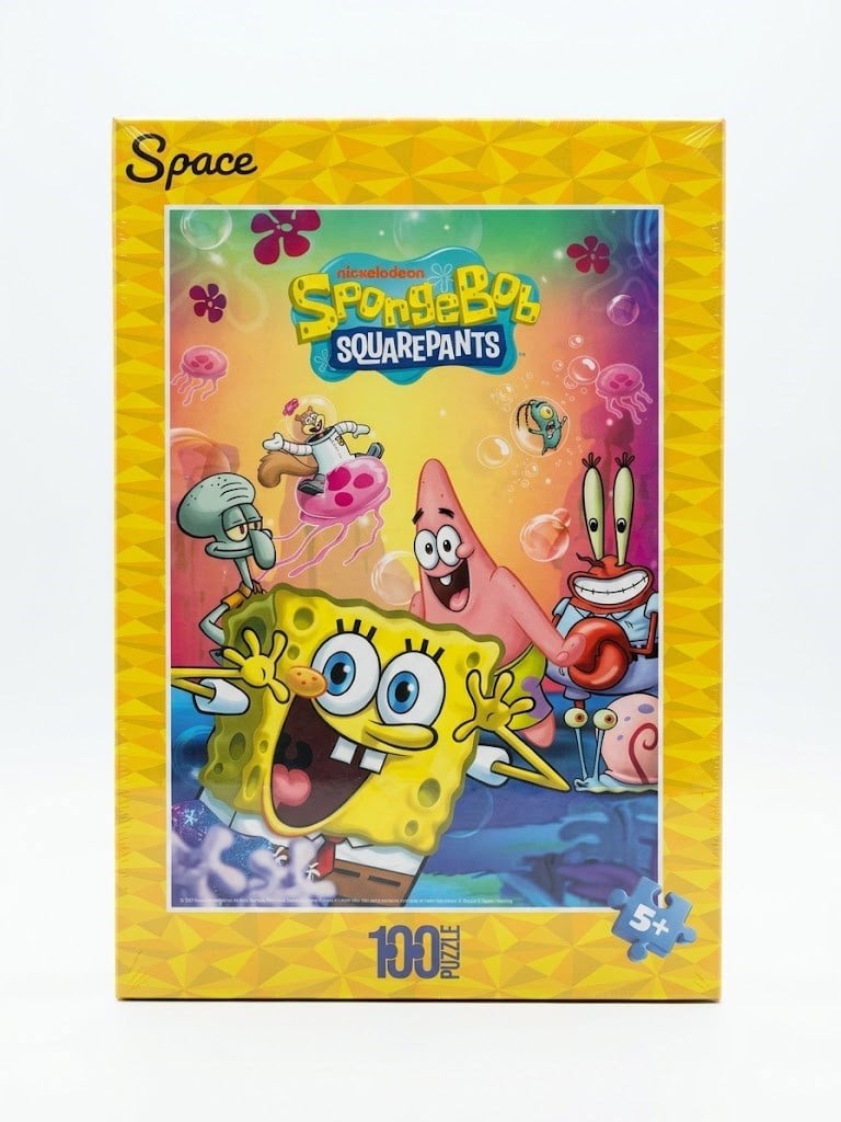 SpongeBob 100 Parça Puzzle – Koleksiyonluk Yapboz