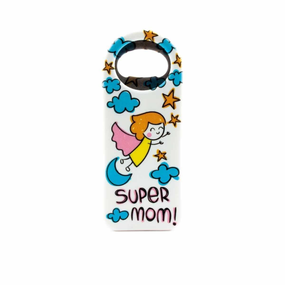 Super Mom Açacak Magnet