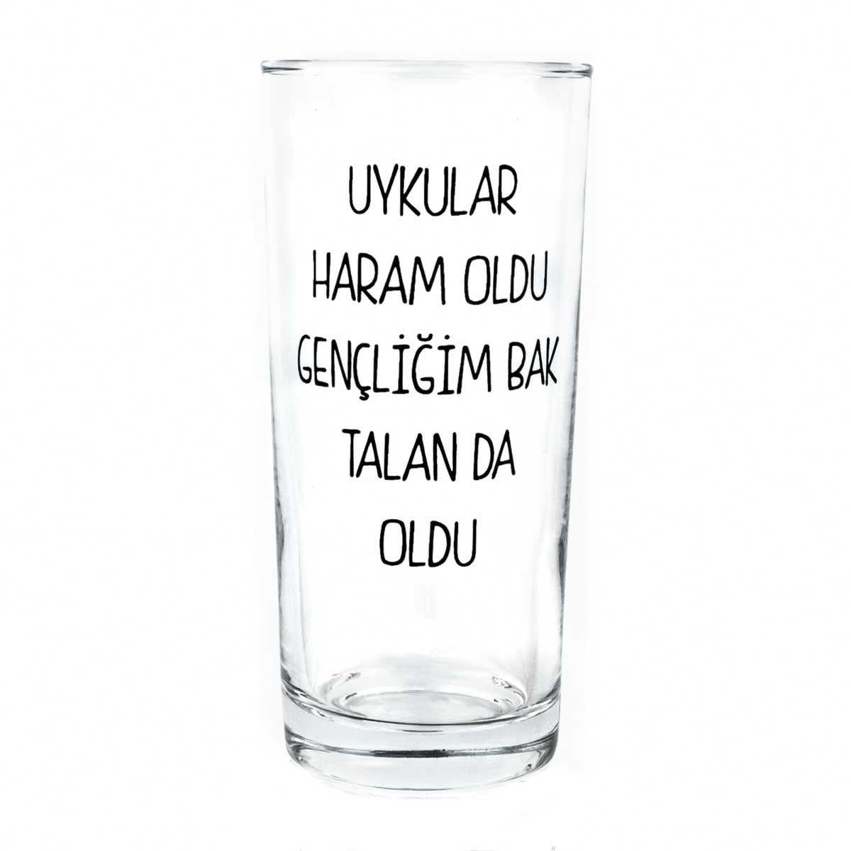 Uykular Haram Oldu Rakı Bardağı