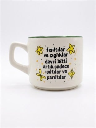 Artık Sadece Işıltılar Ve Parıltılar Beyaz Venüs Kupa - Hediyelik Kupa Fincan Mug