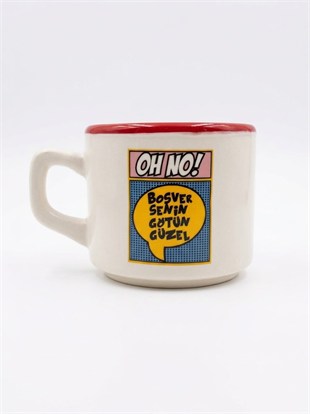 Boşver Senin Götün Güzel! 02 Beyaz Venüs Kupa - Hediyelik Kupa Fincan Mug