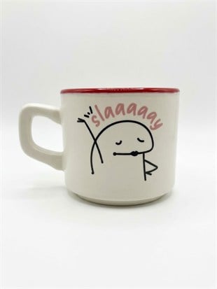 Slaaaaay 02 Beyaz Venüs Kupa - Hediyelik Kupa Fincan Mug