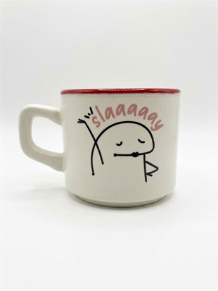 Slaaaaay 02 Beyaz Venüs Kupa - Hediyelik Kupa Fincan Mug