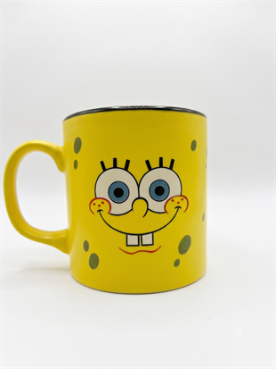 Sünger Bob Tasarımlı Kupa - Hediyelik Kupa Fincan Mug